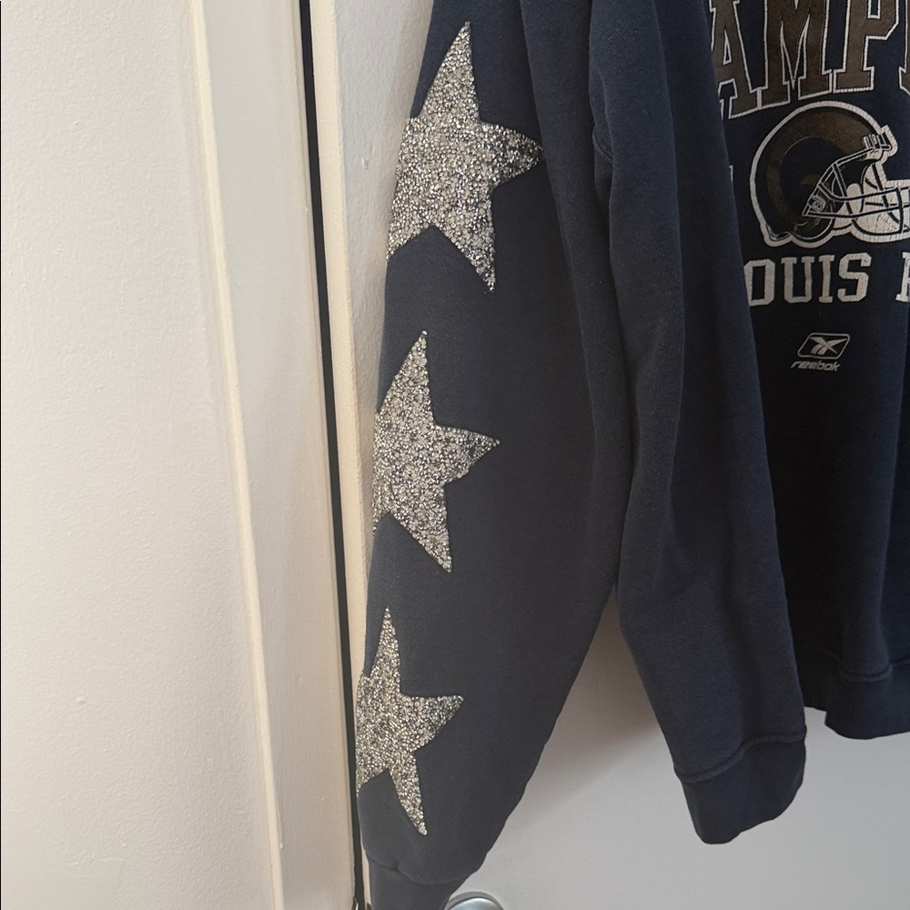 LF Navy Blue Champions Crewneck Sweater - Picture 2 of 5